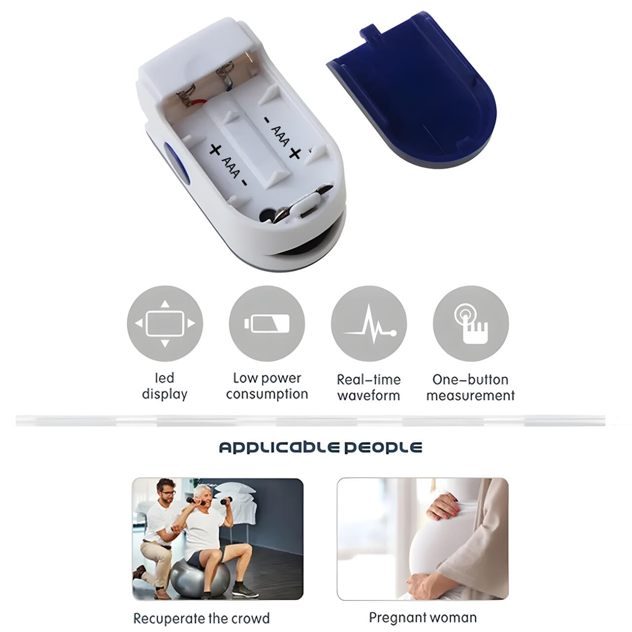 Medidor de glicose multifuncional não invasivo GLUCOMAX®